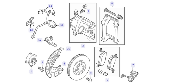 Front brakes