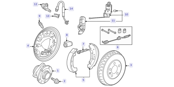 Rear brakes