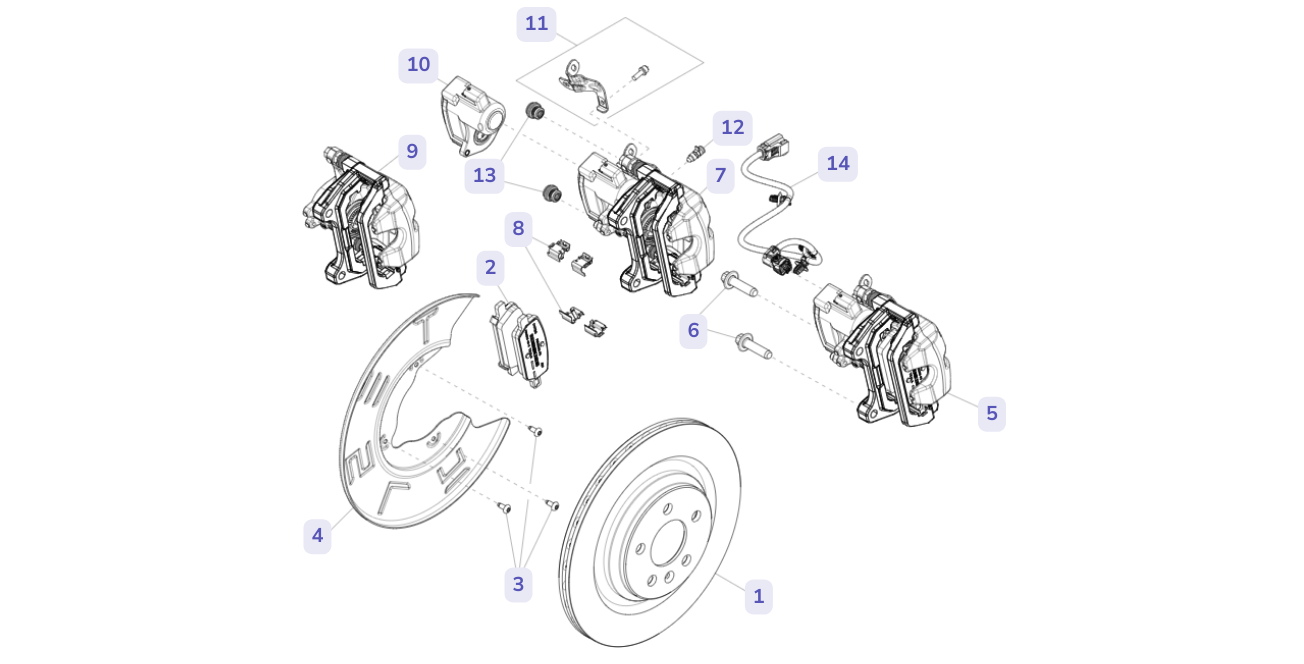 Rear brakes