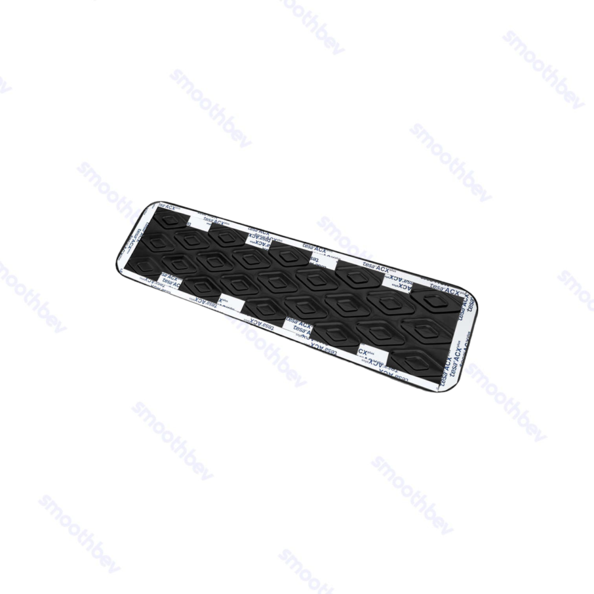 Door sill protection kit, dark - Smoothbev