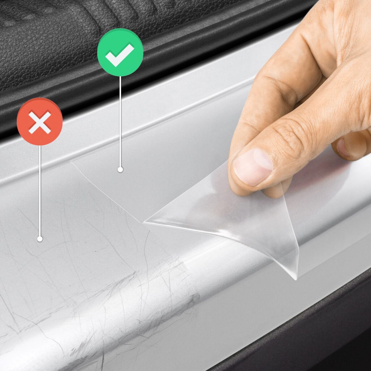 Loading sill protection film - Smoothbev