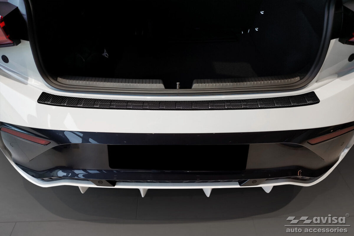 Boot sill protector, carbon - Smoothbev